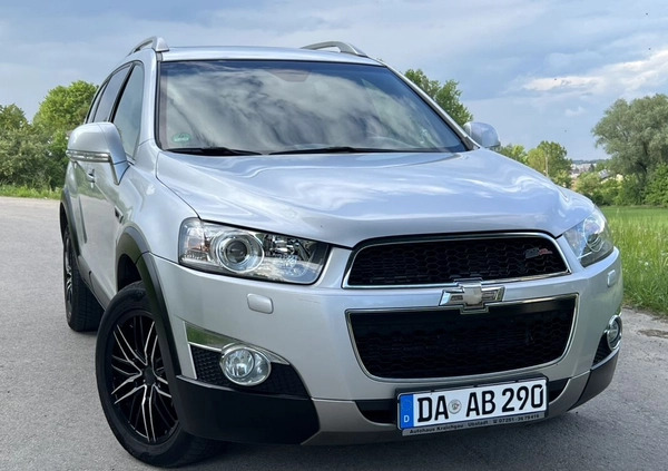 Chevrolet Captiva cena 32900 przebieg: 169000, rok produkcji 2012 z Kraśnik małe 781